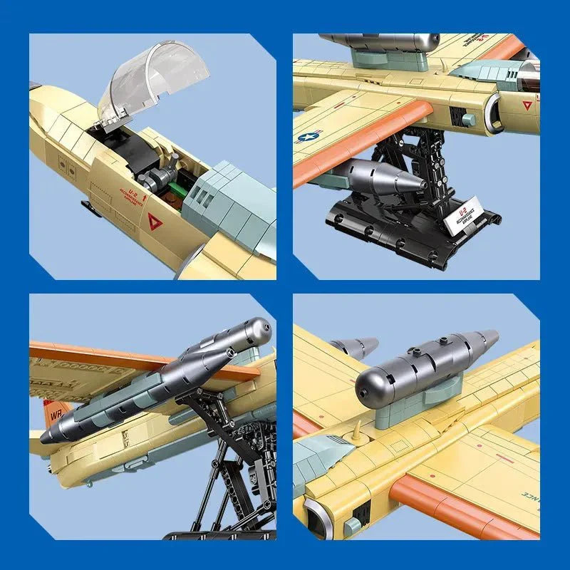 U2 Reconnaissance Aircraft | 1363pcs