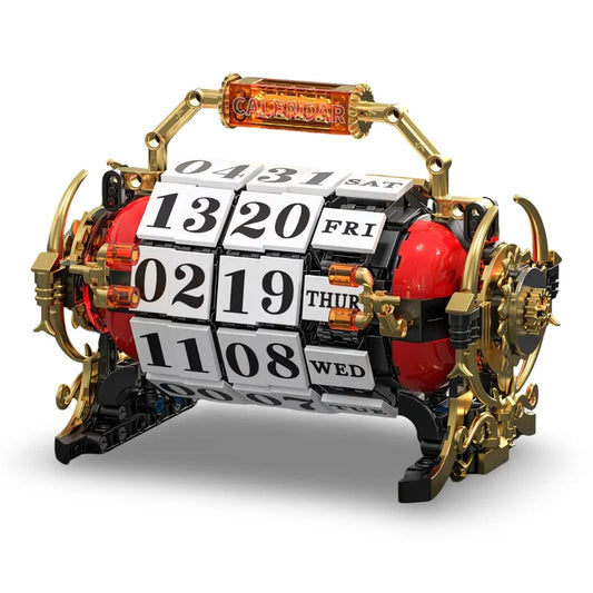 Vintage Motorized Mechanical Calendar | 889pcs