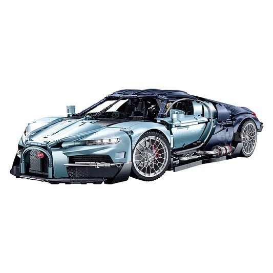 V16 Tourbillon Hypercar Supercar Building Blocks – 3,719 pieces – supercar collector model. 58.5 cm x 28 cm x 15.2 cm