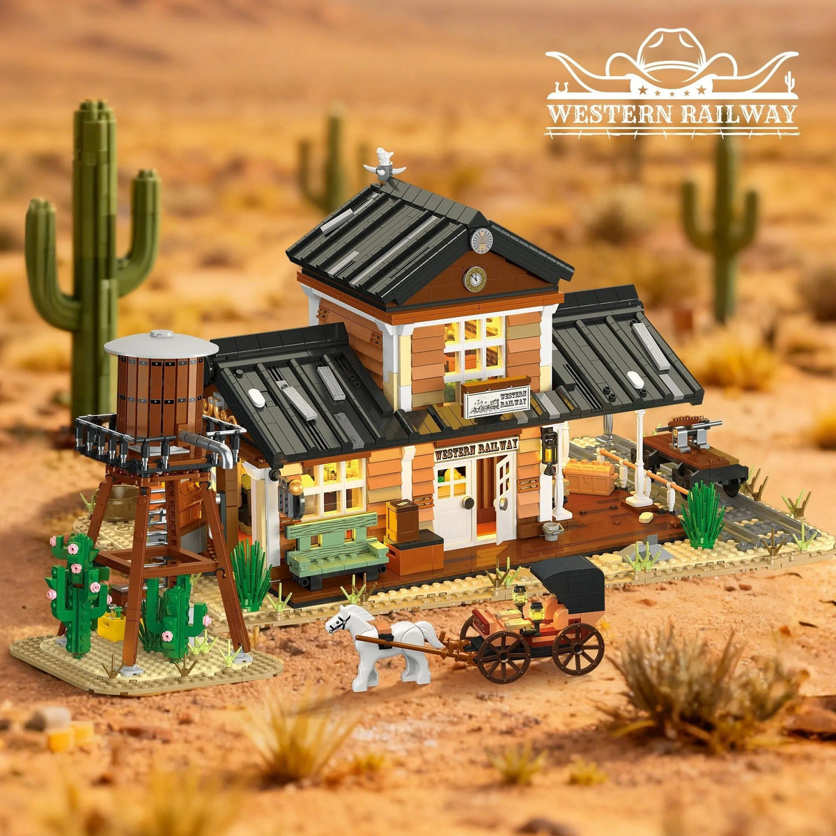 Western Railway Station | 4961 Pcs