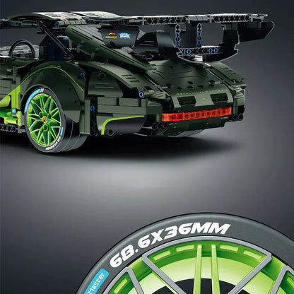 Widebody 911 Retro Sport Coupe Green | 2258pcs