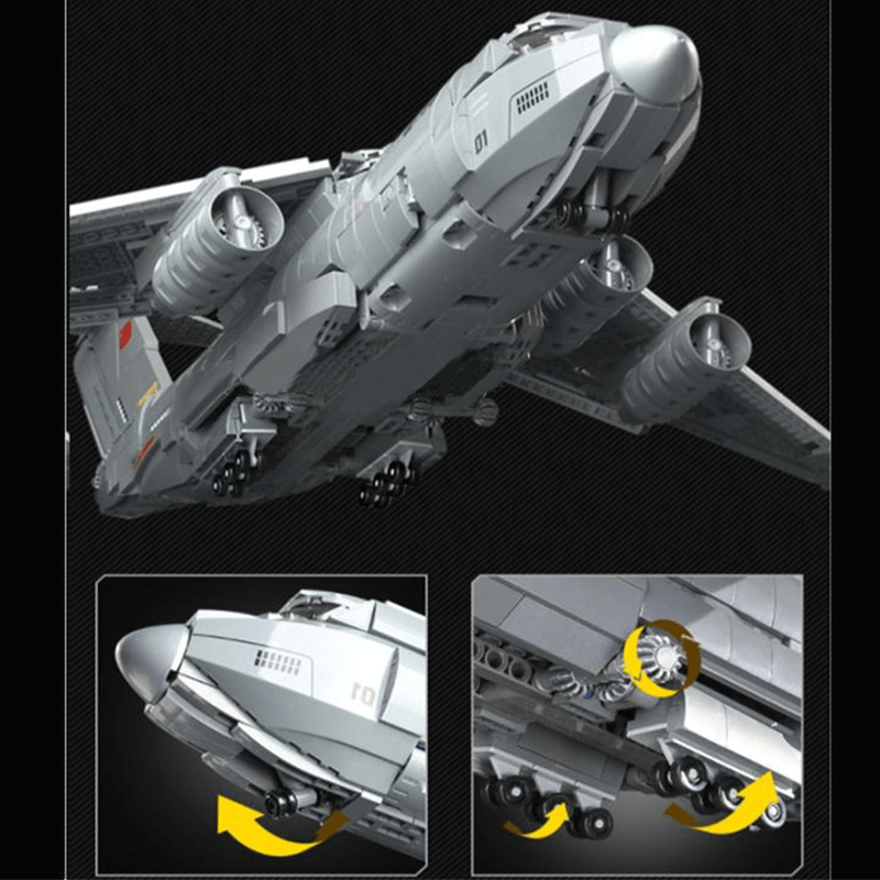 Xi'an Y-20 Cargo Aircraft | 1735pcs