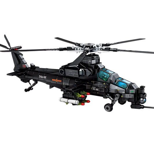Z-10 Atack Helicopter | 704pcs