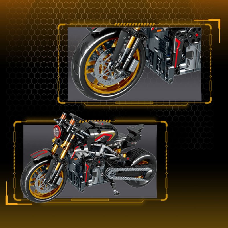 Carbon Devil Sport Bike | 770pcs