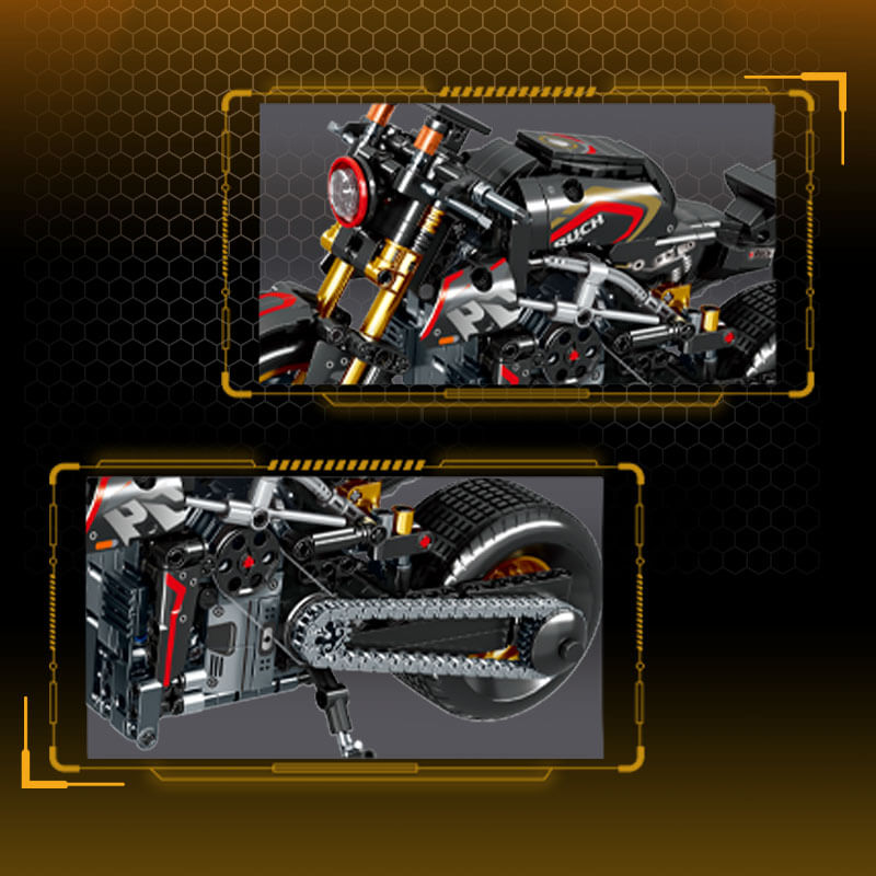 Carbon Devil Sport Bike | 770pcs