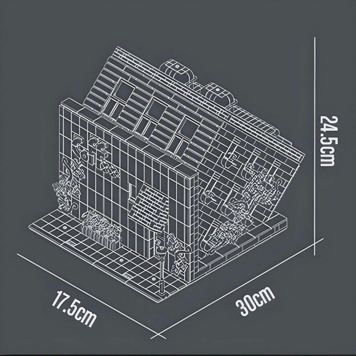 Upside Down Cafe | 3120pcs
