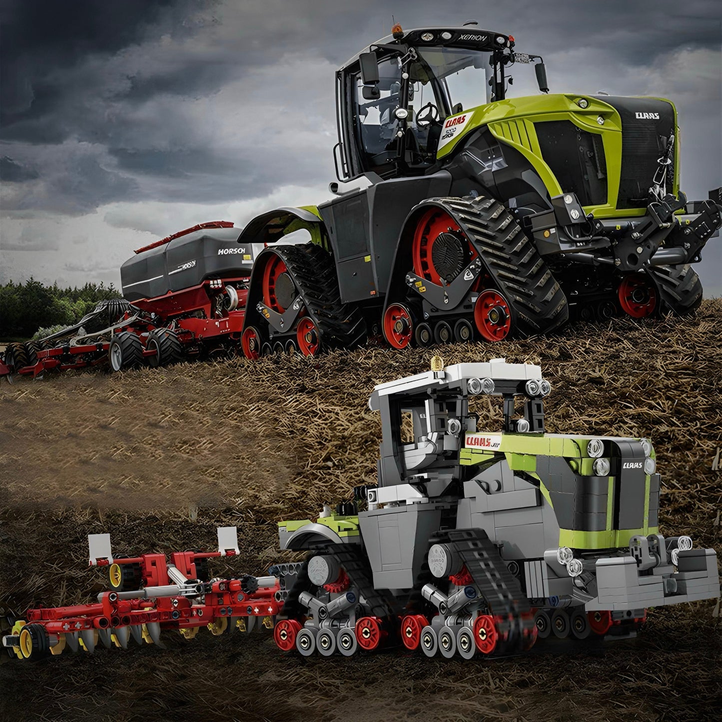Claas Xerion 5000 Trac TS | 1336pcs