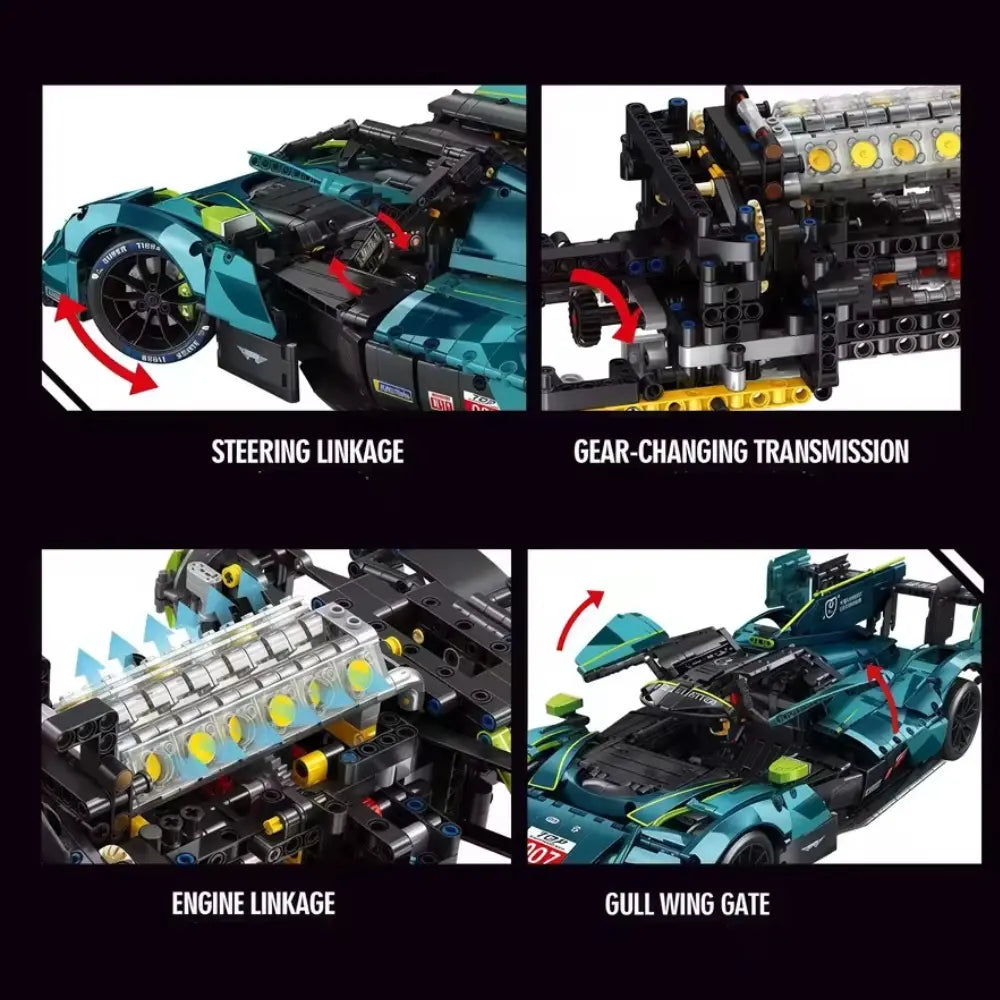 Valkyrie Racer Prototype Le Mans | 3069pcs
