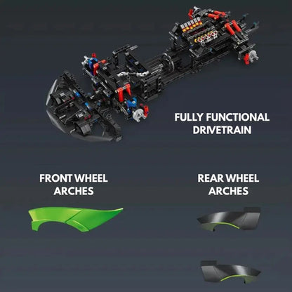 Italian Bull SCV 12 Supercar | 1889pcs