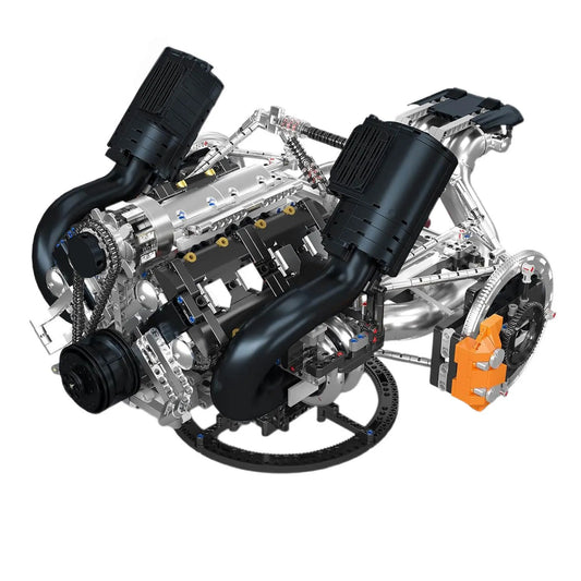 Functional 5L V8 Engine & Powertrain | 3193pcs