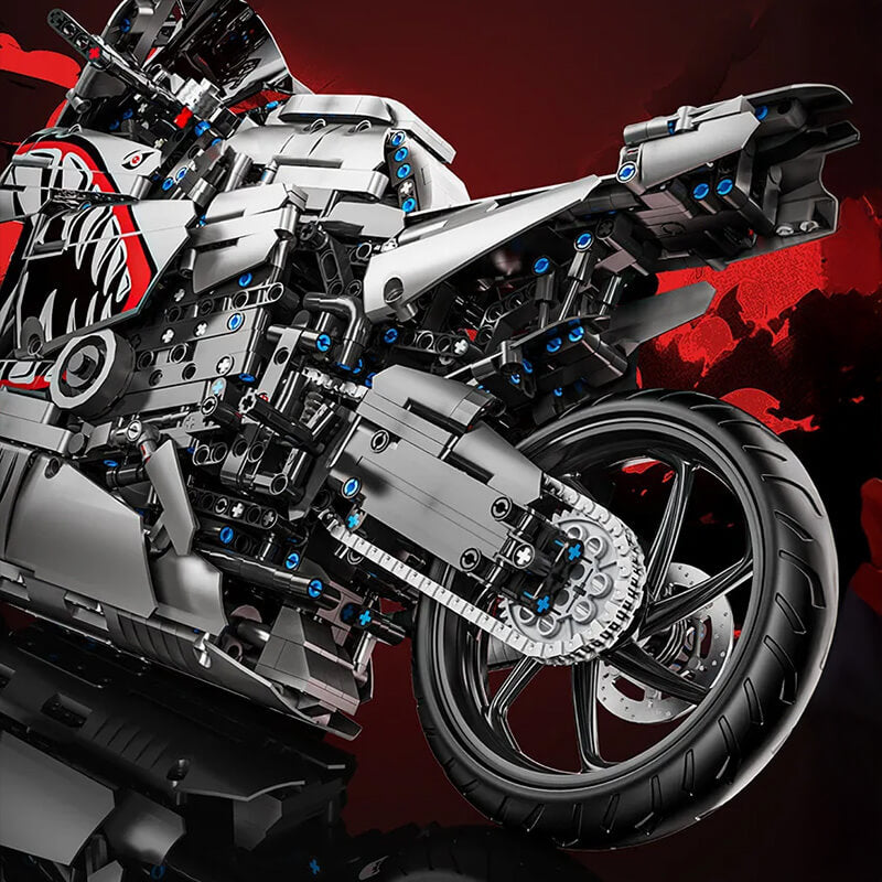 Gunmetal Shark Japanese Sportbike | 2127pcs