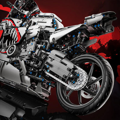 Gunmetal Shark Japanese Sportbike | 2127pcs