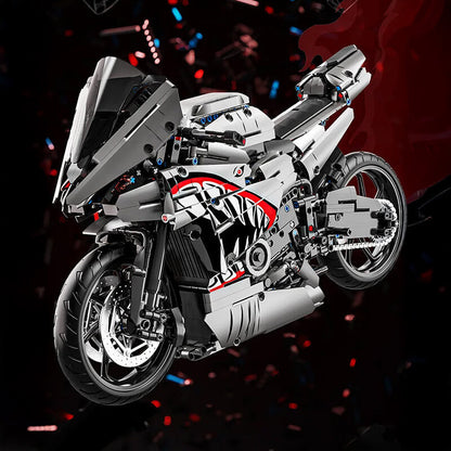 Gunmetal Shark Japanese Sportbike | 2127pcs