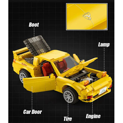 Initial D FD3S RX-7 | 1655pcs