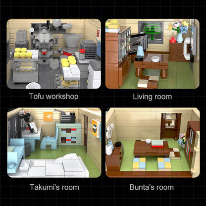 Initial D Fujiwara Tofu Shop | 1912pcs