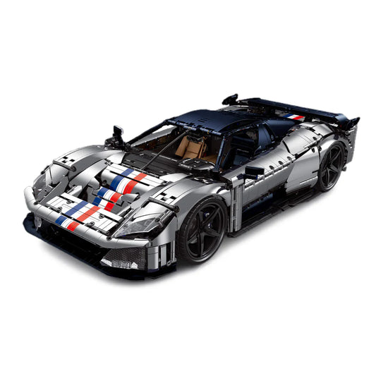 Italian F80 1200hp Supercar Supercar Building Blocks – 4,794 pieces – supercar collector model. 57 cm x 30 cm x 15 cm