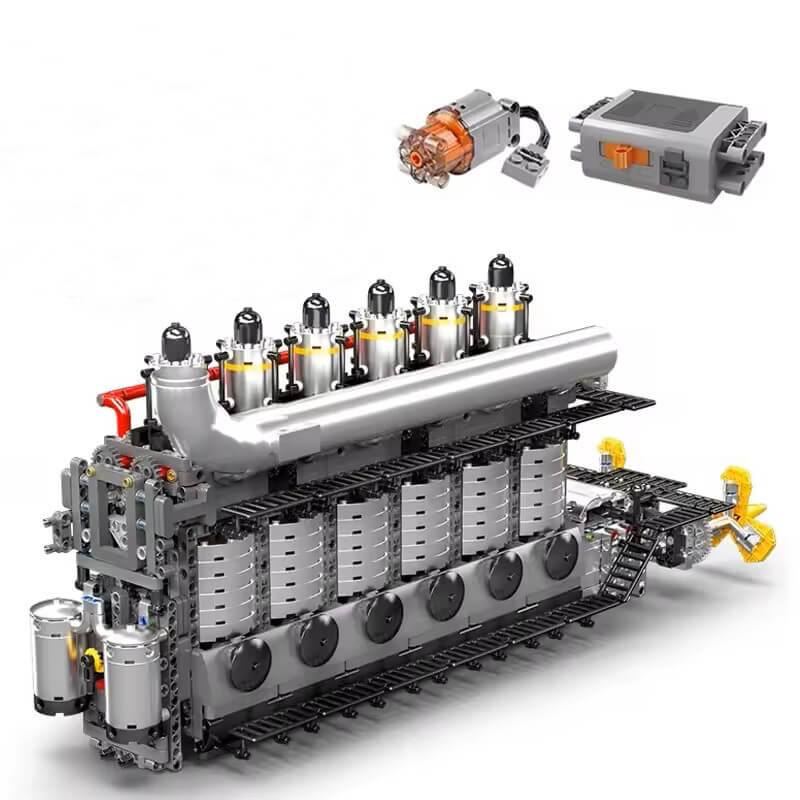 Marine Twin-Prop Diesel Engine | 3221pcs
