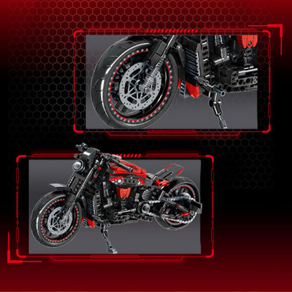 Modern Cruiser Motorcycle | 825pcs