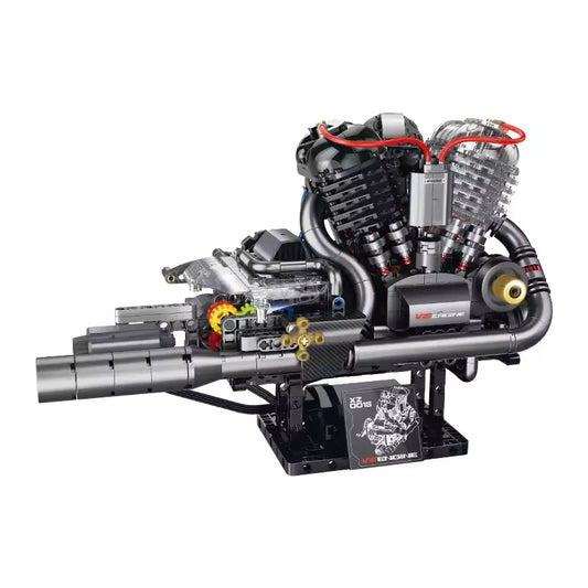 American Motorcycle V-Twin Engine Building Blocks Kit