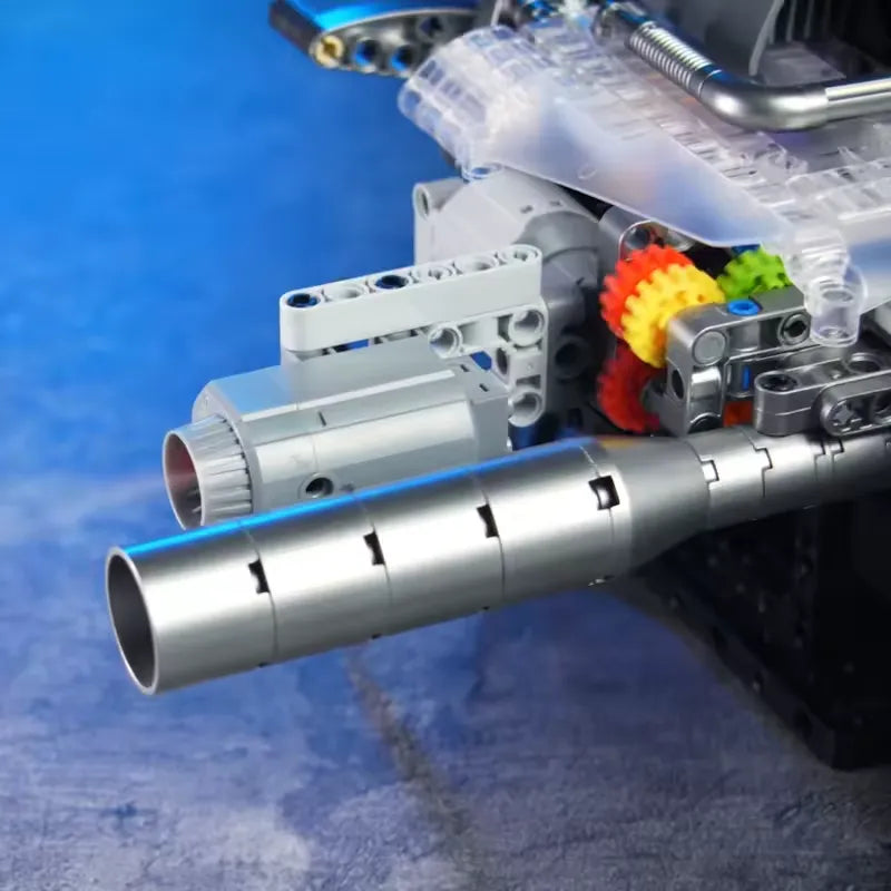 American Motorcycle V-Twin Engine | 867pcs