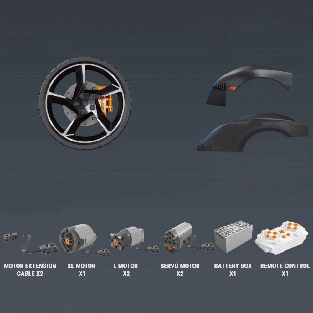 British Sabre Hypercar - Ultimate Edition | 3861pcs