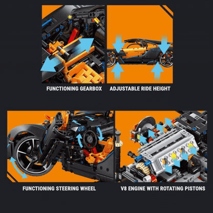 British Sabre Hypercar - Ultimate Edition | 3861pcs