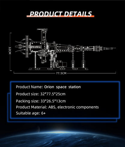 Motorized Orion Space Station | 963pcs