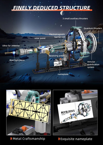 Motorized Orion Space Station | 963pcs