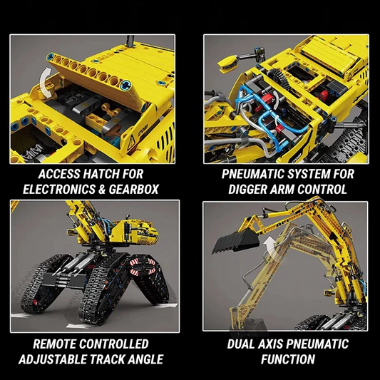 RC Morphing Excavator | 2236pcs