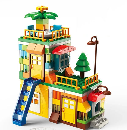 Marble Race Run Big Size Building Blocks