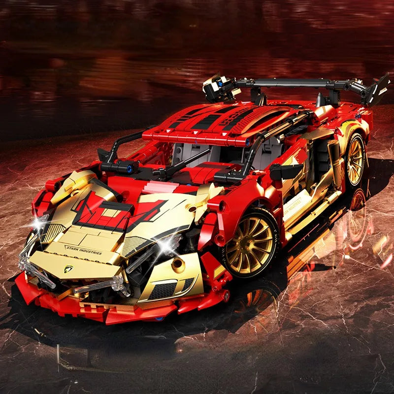 Apex Velocity Roadster RC Supercar - App-Control Building Kit