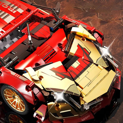 Apex Velocity Roadster RC Supercar - App-Control Building Kit