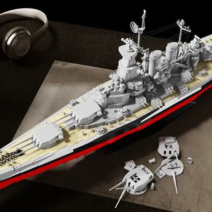 The North Carolina Battleship | 2262pcs