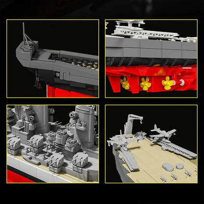 The USS Missouri BB-63 Battleship | 2567pcs