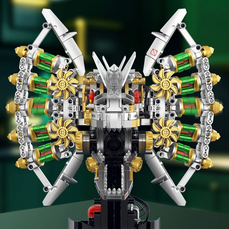 Cyber DinoMecha Head | 954pcs