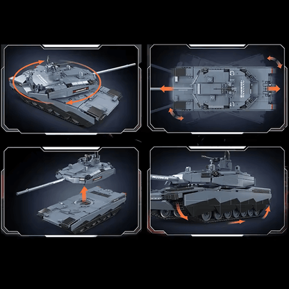 Abrams-X Tank RC | 1191pcs