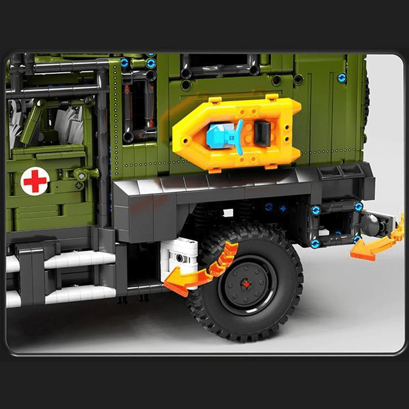 Armoured Military Ambulance | 3849pcs