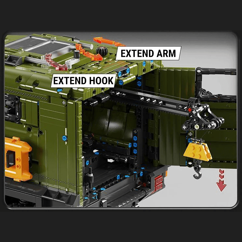 Armoured Military Ambulance | 3849pcs