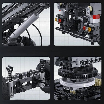 Armored Military Crane Truck | 2685pcs