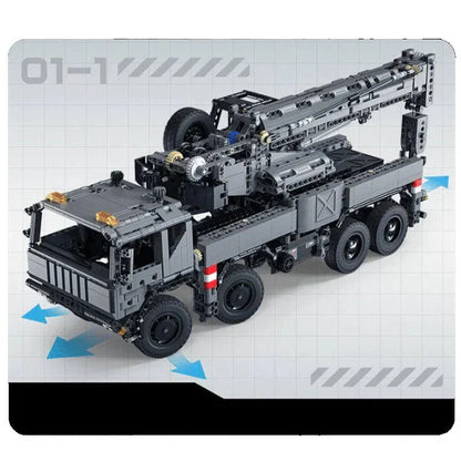 Armored Military Crane Truck | 2685pcs