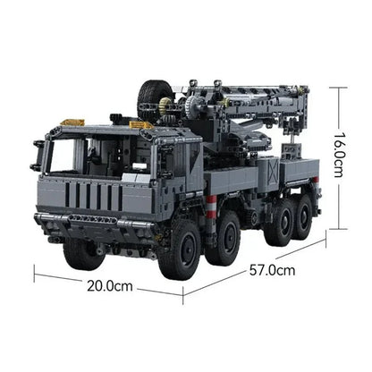 Armored Military Crane Truck | 2685pcs