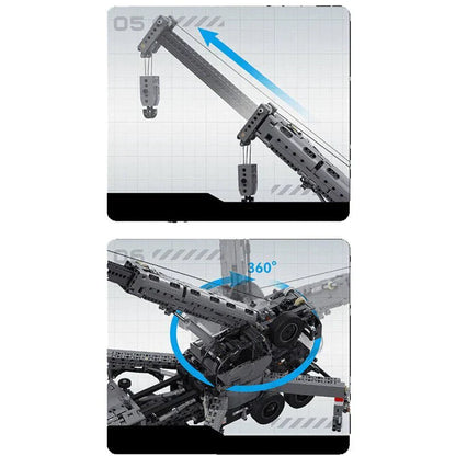 Armored Military Crane Truck | 2685pcs