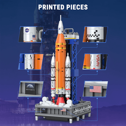 SLS Artemis Space Rocket | 658pcs