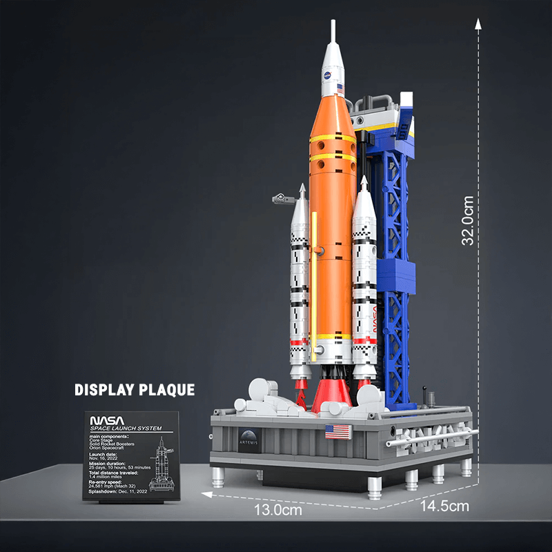 SLS Artemis Space Rocket | 658pcs