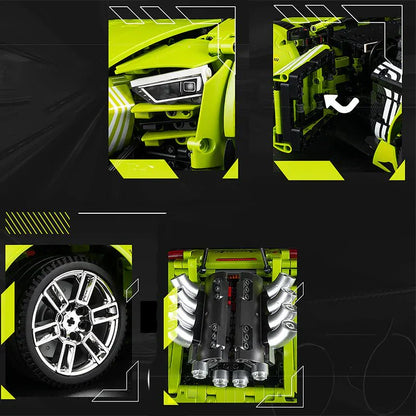 Street-Tuned R8 V10 Supercar | 2640pcs