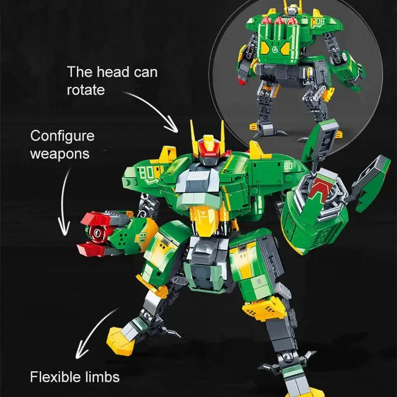 Bad Luck Beam Mecha Robot Warrior | 660pcs