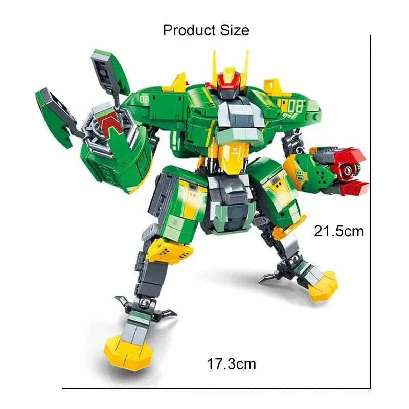 Bad Luck Beam Mecha Robot Warrior | 660pcs