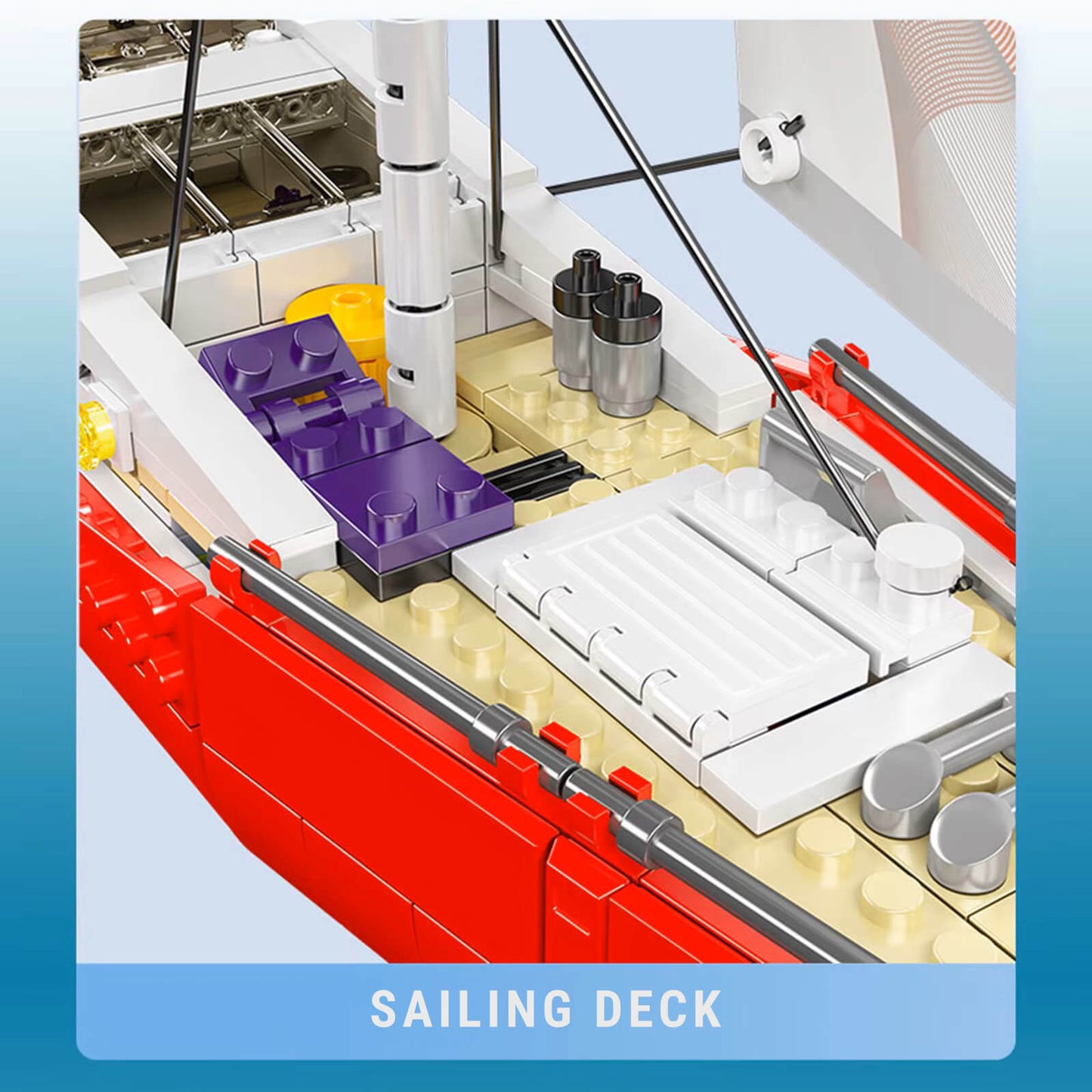 Bluewater Ocean Sailboat | 766pcs