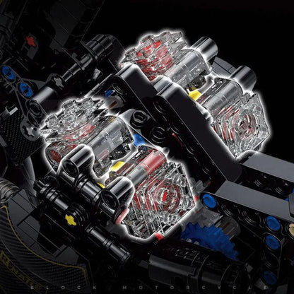 Retro Cafe Racer Concept | 617pcs