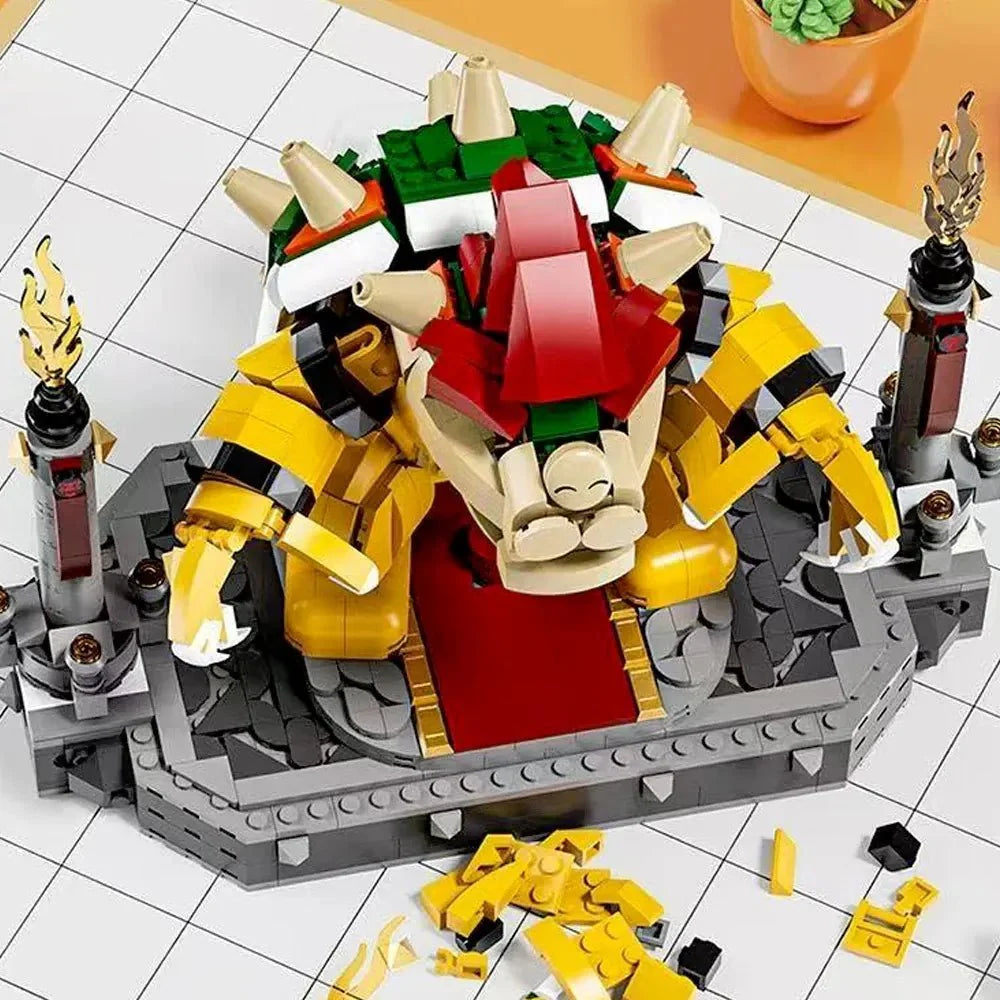 Bowser Super Mario Bros Game | 1272pcs